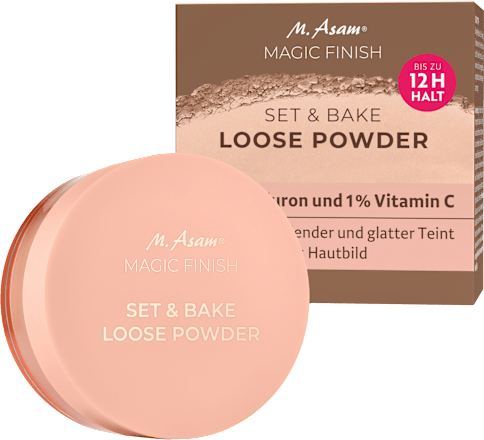Loses Puder Set & Bake Peach M. Asam