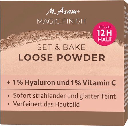 Loses Puder Set & Bake Peach M. Asam