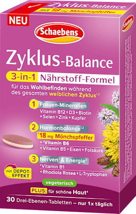 Tabletten Zyklus Balance Schaebens
