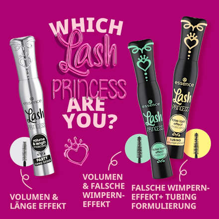 Mascara Lash Princess Volume & Length Party Deep Black essence