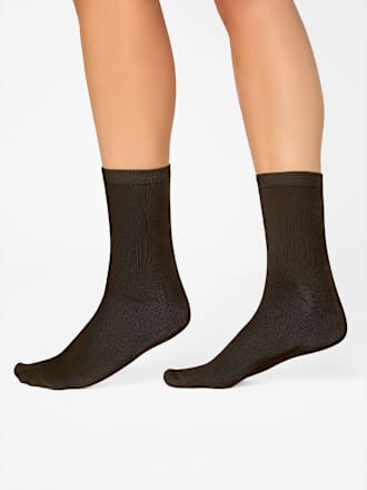 Socken Wohlig Warm beige & braun, Gr. 39-42 nur die