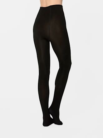 Strumpfhose Flauschige Baumwolle schwarz Gr. 38/40, 100 DEN nur die