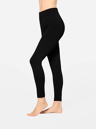 Leggings Elegant mit Hosen-Look schwarz Gr. 40/42
 nur die