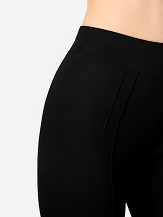 Leggings Elegant mit Hosen-Look schwarz Gr. 40/42
 nur die