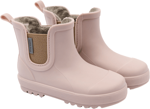 Gummistiefel mit kurzem Schaft, rosa, Gr. 22/23 Mikk-Line
