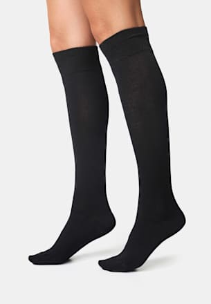 Kniestrümpfe mit Bambus-Viskose schwarz Gr. 35-38 nur die