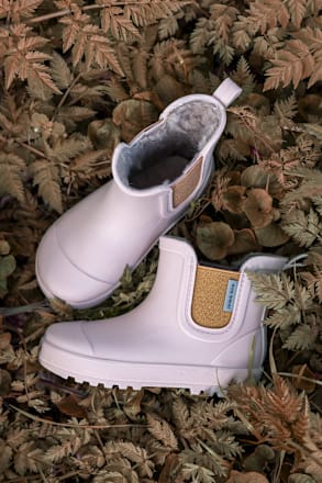 Gummistiefel mit kurzem Schaft, rosa, Gr. 22/23 Mikk-Line