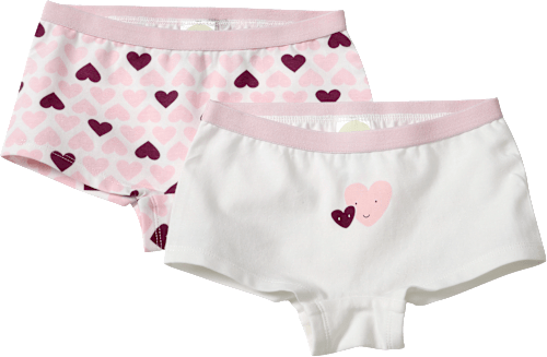 Pantys  mit Herz-Muster, rosa, Gr. 110/116 ALANA