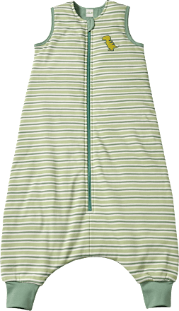 Schlafsack mit Beinen 3 TOG mit Dino-Applikation, grün, 100 cm ALANA