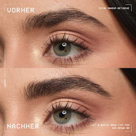 Augenbrauenstift Lift & Snatch 06 Ash Brown NYX PROFESSIONAL MAKEUP