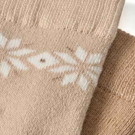 Thermosocken mit Norweger-Muster, beige, Gr. 23/26 ALANA
