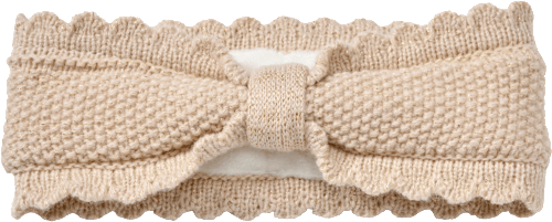 Stirnband mit Glitzer, beige, Gr. 54/55 PUSBLU