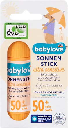 Sonnenstick Bab & Kind sensitiv, LSF 50+ babylove