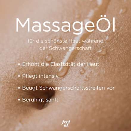 Massageöl für Schwangere frei Öl