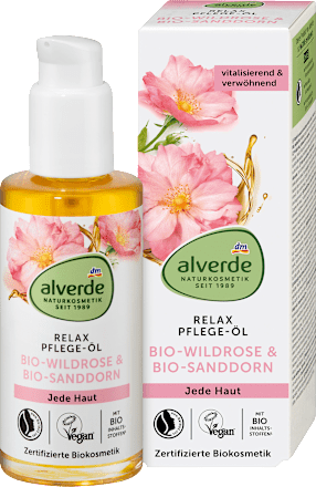 Pflegeöl Relax Wildrose alverde NATURKOSMETIK