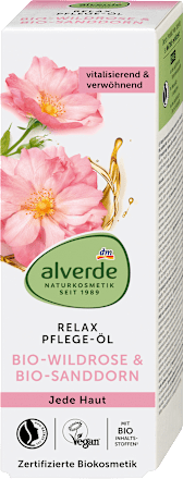 Pflegeöl Relax Wildrose alverde NATURKOSMETIK