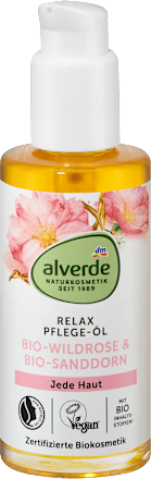 Pflegeöl Relax Wildrose alverde NATURKOSMETIK