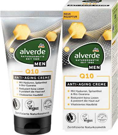 Anti-Aging Gesichtscreme Q10 alverde MEN