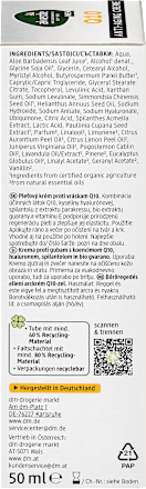 Anti-Aging Gesichtscreme Q10 alverde MEN