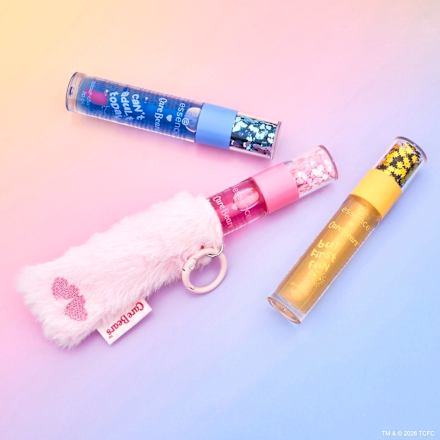 Lippenöl Care Bears Set Trio & Fluffy Holder 01 Fur-ever Together essence