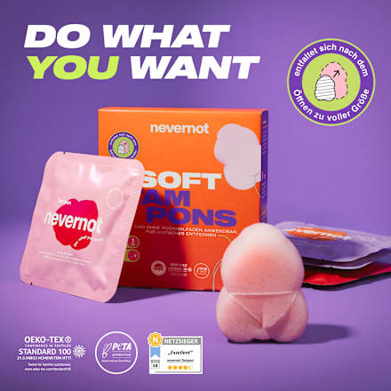 Soft-Tampons nevernot