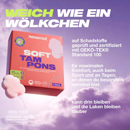 Soft-Tampons nevernot