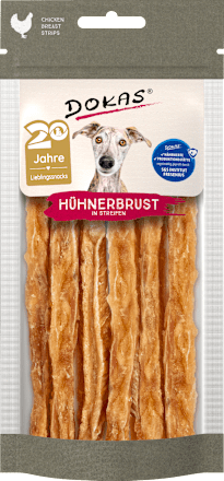 Kausnack Hund, Hühnerbruststreifen DOKAS