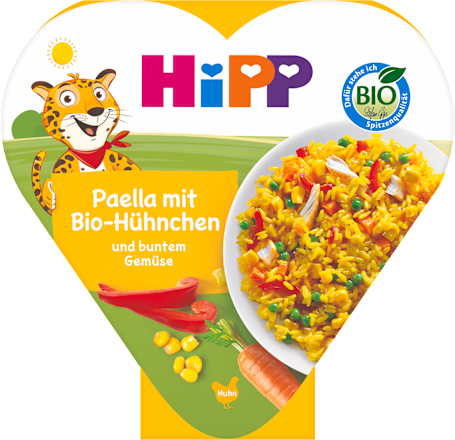 Bio Paella csirkével, 1 éves kortól HiPP
