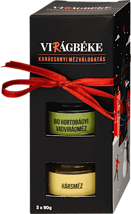 Mézválogatás ajándékcsomag VIRÁGBÉKE
