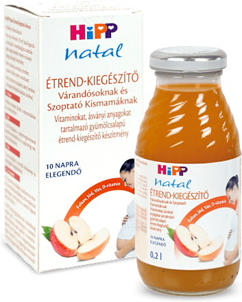 Natal gyümölcsalapú étrend-kiegészítő kismamáknak HiPP