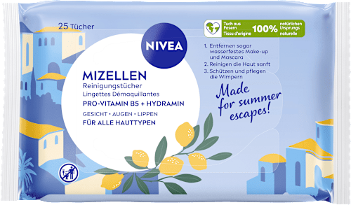 Mizellen Reinigungstücher Design Edition Städtetour NIVEA