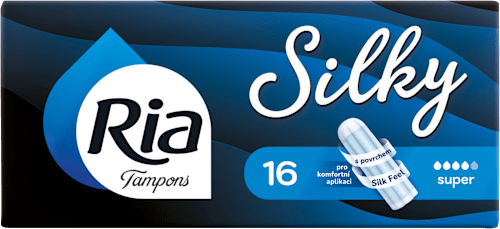 tampony SILKY super
 Ria