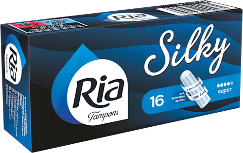 tampony SILKY super
 Ria