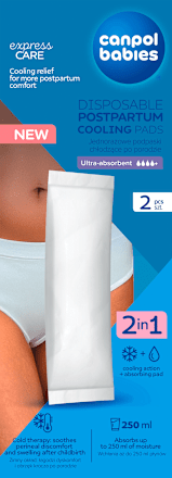 jednorázová poporodní chladicí vložka Canpol babies