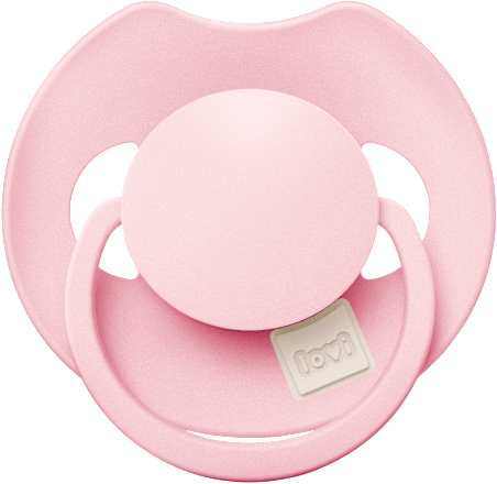 dudlík silikonový dynamický Prime 0-6m Rose/Rose Cream LOVI