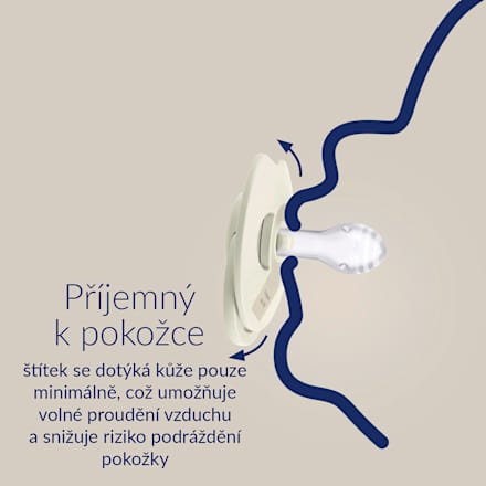 dudlík silikonový dynamický Prime Lagoon/Mint Cream 0-6m LOVI
