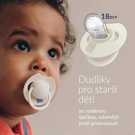 dudlík silikonový dynamický Prime Lagoon/Mint Cream 0-6m LOVI