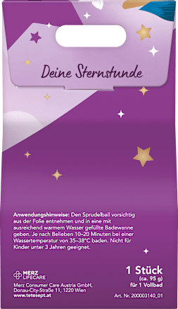 Badezusatz Sprudelbad Sternstunde t by tetesept