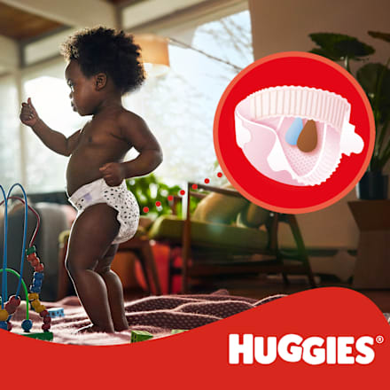 pleny Little Movers, velikost 4 Huggies