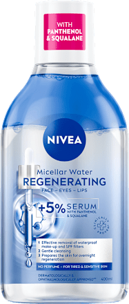 Apă micelară pentru ten obosit și sensibil NIVEA