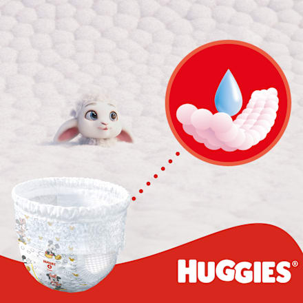plenkové kalhotky Little Movers, velikost 5 Huggies
