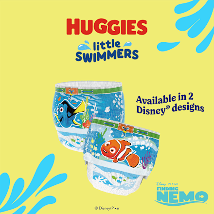 plenkové kalhotky do vody, velikost 3-4 Huggies Little Swimmers