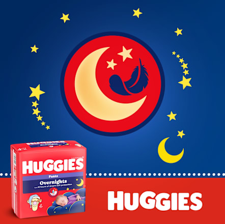 plenkové kalhotky Overnights, velikost 6 Huggies