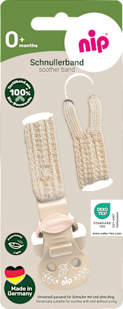 Schnullerband creme Nip