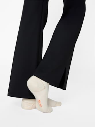 Flared Leggings mit Innenfleece schwarz Gr. 36/38 nur die