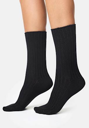 Boots Socken mit Bambus-Viskose schwarz Gr. 35-38 nur die