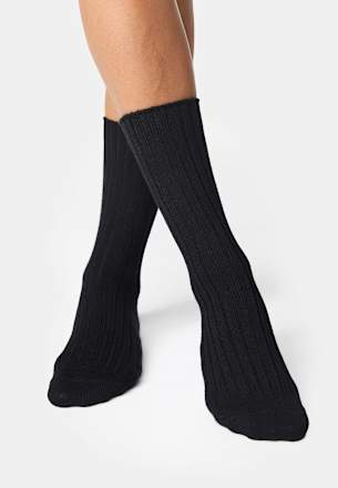 Boots Socken mit Bambus-Viskose schwarz Gr. 35-38 nur die