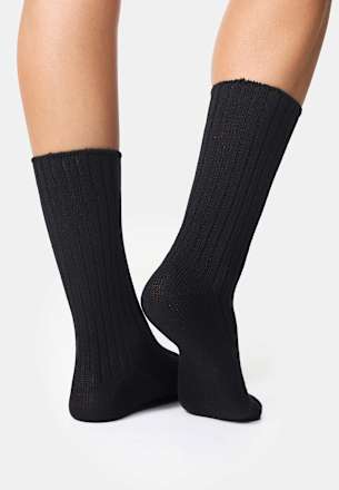 Boots Socken mit Bambus-Viskose schwarz Gr. 35-38 nur die