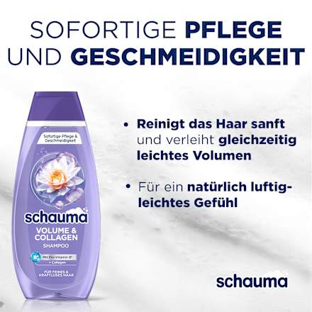 Shampoo Volume & Collagen schauma