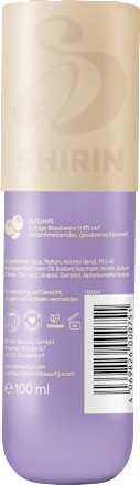 Bodyspray Creamy Blueberry Caramel Bliss SHIRIN BEAUTY